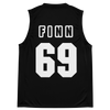 Nikki Finn Unisex Basketball Jersey