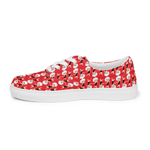 Nikki Finn Lace Up Canvas Shoe Nikki Finn Lace Up Canvas Shoe