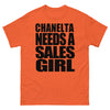Chanelta Needs A Sales Girl