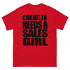 Chanelta Needs A Sales Girl