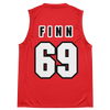 Nikki Finn Unisex Basketball Jersey